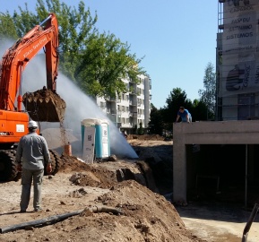 Žirmūnuose netikėtai nutrauktas karšto vandens tiekimas