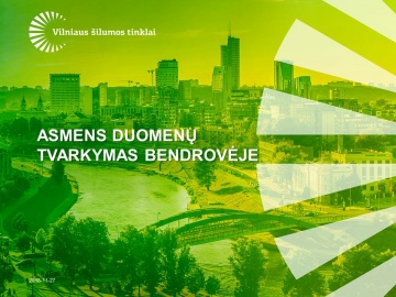 Asmens duomenų tvarkymo mokymai darbuotojams