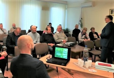 ŠP modernizavimo galimybių aptarimas su DNSB atstovais
