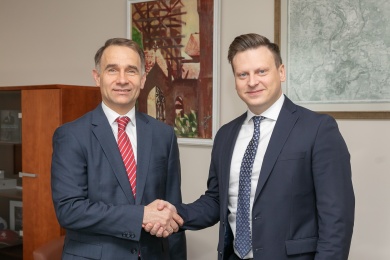 Buvęs susisiekimo ministras Rokas Masiulis prisijungė prie Vilniaus Šilumos tinklų valdybos