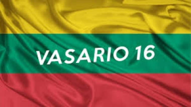 Sveikiname su Vasario 16-osios švente!